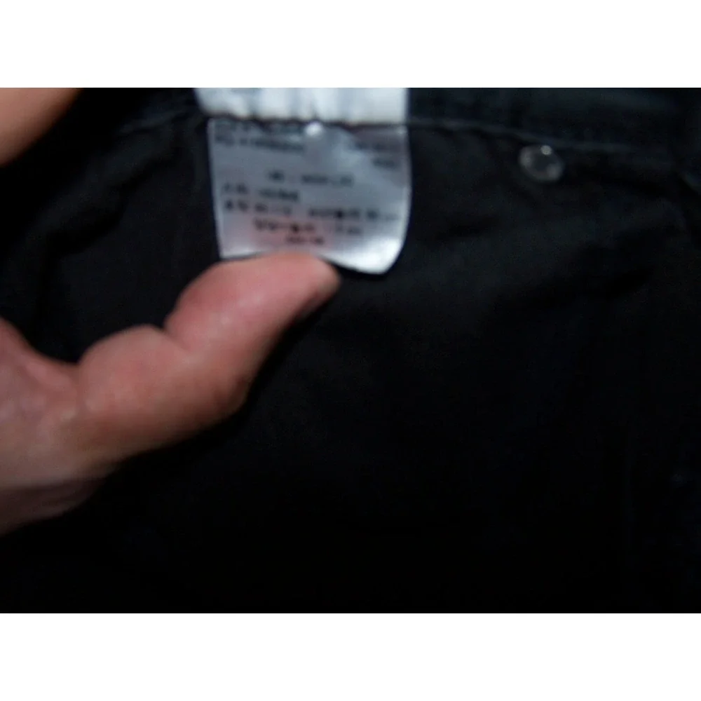Levi's Denizen Jeans Women's  18S 34X26.5 Curvy‎ Skinny Black